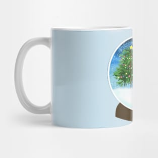 Christmas Snow Globe Mug